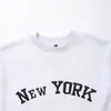 Comercio Exterior 2025 Otoño Nuevo Estilo Europeo y Americano Moda Femenina Casual Holgado Bordado de Texto Sudadera de Terciopelo 4174319