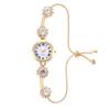 Comércio exterior novo simples moda diamante relógio feminino algarismos romanos feminino estudante pulseira retrátil relógio atacado