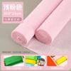 Papel Crepé de Color Material de Flor Hecha a Mano Papel Crepé Engrosado Pupilas Flor Rosa Roja Arte Floral Tridimensional