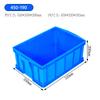 Caja de Plástico Industrial para Volteo, Caja de Plástico Grueso, Caja de Plástico Grande Comercial con Tapa, Caja de Almacenamiento para Piezas de Herramientas