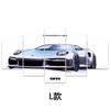 Temu Porsche 911 Pintura Decorativa de Cinco Braços Sala de Estar Quarto Mesa de Cabeceira Atmosférica de Alto Padrão Pendurado na Parede Pintura Dropshipping