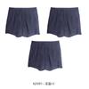 Calzoncillos Boxer de Botones para Deportes al Aire Libre para Hombre, Ropa Interior Holgada, Calzoncillos de Algodón Puro de Talla Grande con Abertura, Boxer de Cuatro Esquinas