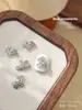 Acessórios para Nail Art Ano Novo do Cavalo Zircônia, Estilo Levemente Luxuoso, Cor Dourada, Trazem Riqueza Instantânea, Liga Metálica Brilhante Incrustada com Diamantes, Diamantes para Unhas Atacado