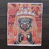 Pintura pintada à mão de Thangka da tela de vida passada e presente Zakilam Manjusri Mãe verde pintada à mão Thangka Pintura estilo étnico
