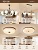 Lámpara de araña vintage estilo francés para sala de estar, nuevo modelo 2026, luz principal minimalista de mediados de siglo 'Magic Bean' negro, iluminación de alta gama para dormitorio
