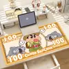 Alfombrilla de Ratón Nueva de Dibujos Animados de Cien Yuan, Alfombrilla Grande para Mesa de Ordenador, Alfombrilla para Juegos, Antideslizante, Borde con Bloqueo, Engrosada, Alfombrilla para Mesa de Cafetería de Internet, E-Sports