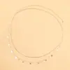 Cadena de Cintura Doble Capa con Colgante de Mariposa y Borlas Estilo Dulce y Fresco Sexy para Mujeres Cadena Corporal Metálica de Círculo Único Sexy Street Style Europeo y Americano