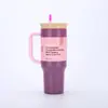 Taza Termo Aislante para Hielo Estilo Owala Acero Inoxidable 304 40 oz Taza con Popote Vacío Portátil Taza de Agua para Coche Taza de Coche
