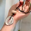 Nuevo Colgante Metálico Geométrico Irregular Hueco Cadena Larga con un Toque de Nicho de Alta Gama, Elegante Accesorio de Cadena para Clavícula para Mujeres
