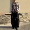 Jeans de Diseño Retro Americano para Hombre, Nuevos Pantalones Casuales de Cintura Elástica de Pierna Ancha para Hombre, Jeans Sueltos Versátiles para Hombre