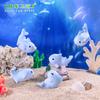 Paisaje en miniatura creativo tiburón ballena animal acuario paisaje DIY accesorios decorativos bolsa sorpresa mini adornos pequeños