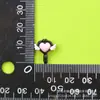 Série Mini Pó Preto Brilhante Acessórios de Resina Cola Cremosa Capa de Celular DIY Acessórios de Cabelo Grampo Ímã de Geladeira Adesivo para Copo