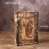 Decoração de Livro de Madeira Simulado Venda Quente Transfronteiriça Caixa de Armazenamento de Livro Falso Livro Mágico de Restaurante de Celebridade da Internet Estante de Livros Retro Livro Decorativo