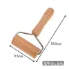 Rolo de Massa Sólido de Madeira Natural para Uso Doméstico, Rolo de Massa de Ponta Dupla, Ferramenta de Cozinha para Assar Massa de Pastel, Rolo de Massa Multifuncional