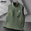 Chal de Exterior para Hombre Primavera/Verano 2025 con Cuello Alto y Múltiples Bolsillos para Trabajo, Fotografía y Pesca