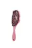 Peine de Gradiente Hueco Transfronterizo, Peine Ovalado para Alisar el Cabello Lacado, Peine Ovalado para Peinar el Cabello Esponjoso, Peine Oscilante