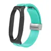 Adecuado para Xiaomi Mi Band 3/4/5/6/7/8 Generación Correa de Silicona Magnética Plegable Correa Universal Xiaomi Mi Band