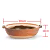 Olla caliente de estufa de carbón olla olla estilo antiguo de Hong Kong olla de barro estufa de carbón olla caliente comercial estufa de carbono estufa de barro rojo olla caliente de sopa de cordero