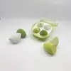 Conjunto Popular de Esponjas de Maquiagem em Formato de Urso, Esponja de Maquiagem Ultra Macia, Esponja de Maquiagem de Uso Duplo Seco e Úmido, Pincel de Pó Ultra Macio para Atacado