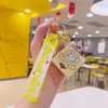 Sanliou Dibujo Animado Mini Cubo de Rubik Llavero al por Mayor Rompecabezas Colgante para Mochila Escolar Joyería Pequeña Llavero para Pareja Colgante