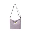 Bolsa Quadrada Pequena Estilosa de Grande Capacidade Nova para Verão 2025 para Mulheres, Bolsa de Ombro e Transversal com Personalidade Simples e Fashion
