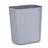 Inodoro de Habitación de Hotel Hotel Cubo de Basura Ignífugo Cuadrado Redondo Grande Hogar Oficina Cubo Pequeño de Plástico