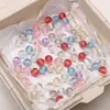 Envío Directo de Fábrica Origen Yiwu Resina Colorido Ópalo Lentejuela Cuentas Redondas Hecho a Mano DIY Soportes para Joyería Dropshipping