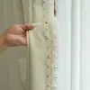 Encaje para Cortina Borde Ondulado de Pie Adorno de Encaje Cinta Decorativa Hecho a Mano DIY Lolita Plisado Volante M-947