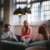 Comercio electrónico transfronterizo Lámpara de araña creativa de estilo industrial retro americano de un solo cabezal para comedor, sala de estar, dormitorio, estudio, bar