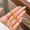 Cuentas de Transferencia del Año Zodiacal Cuerda Roja Trenzada de Múltiples Hilos Lujo Accesible para Mujer Diseño de Nicho Moda de Gama Alta Elegante Pulsera Sencilla