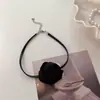 Collar de Rosa Suave Estilo Francés Super Hada Retro Dulce Collar Gargantilla Cadena para el Cuello Estilo Vacaciones Personalidad