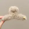 Pinza de Pelo Grande Vintage de Alta Gama Estilo Coreano para la Parte Trasera de la Cabeza, Adecuada para Cabello Grueso, Pinza de Tiburón para Mujer al por Mayor