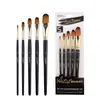 Xin Bowen Conjunto Personalizado de Pincéis para Tinta Guache e Óleo Pincel de Nylon Elegante Pincel de Pintura Artística para Aquarela e Acrílico