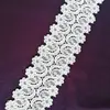 Renda Branca Solúvel em Água Renda de Linha de Algodão DIY Decoração de Roupas Acessórios Cortina Sofá Mesa Cadeira Mesinha de Cabeceira Malha