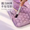 Alfombrilla de ratón con reposamuñecas de espuma viscoelástica, espuma espesa de 27 mm, almohadilla de soporte antideslizante para la muñeca del ratón de oficina, personalizable con tu propio diseño