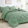 Juego de Colcha y Fundas de Almohada de Franela Cepillada Más Vendido en Amazon Transfronterizo, Disponible en Múltiples Colores, Se Puede Enviar Directamente como Ropa de Cama