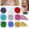 Pintura Gel con Purpurina de Nuevo Modelo Transfronteriza para Maquillaje de Escenario, Pintura Corporal con Lentejuelas, Sin Pegamento y que No se Desvanece