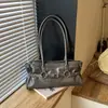 Bolsa de axila de gran capacidad para mujer, nuevo modelo 2026, bandolera retro de moda y elegante para el día a día, bolso de mano versátil de nicho
