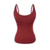 Estilo Pura Sexy com Bojos, Camisola Básica para Mulheres, Regata Versátil Slim-Fit Multicor de Verão para Usar em Camadas ou Sozinha