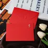 Sobre con forma de corazón de papel perlado grueso, papel especial para guardar postales, sobre para carta de invitación de negocios creativo de alta gama