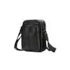Bolsa Transversal Masculina Novo Estilo Transfronteiriça, Bolsa de Ombro Versátil e Moderna, Bolsa Masculina Casual para Uso Externo em Couro Genuíno, Bolsa Portátil