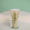 Ferramentas para Fazer Batedor de Matcha, Bambu Branco Estilo Japonês, 80 Dentes