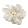 Presilha de Cabelo Flor de Rede Pérola Doce Presilha de Cabeça Traseira Estilo Ins Acessórios de Cabelo Headwear Sentido Avançado Grampo de Cabelo Acessórios de Cabelo