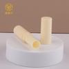 Tubo redondo de vermicelli perfume sólido tubo vacío 8g tubo de lápiz labial tubo de cera para boca corrector de alto brillo desmaquillante material de embalaje de plástico