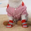 Sapatos Respiráveis Antiderrapantes para Pets de Verão Malha Refletiva Vazada Conforto Bichon Frisé Coberturas para Patas de Cachorro Pequeno Suprimentos para Cachorro Primavera