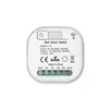 Interruptor inalámbrico inteligente de control único doble para el hogar, autoalimentado, sin cableado, panel 86, sin batería, impermeable, para pegar en cualquier lugar