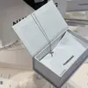 Collar con forma de cruz adornado con diamantes inspirado en celebridades, estilo Ins coreano, colgante adornado con diamantes con un toque lujoso y de alta gama para mujer