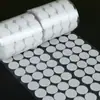 Velcro Adhesivo Perforado de Doble Cara con Dorso de Puntos Velcro Fuerte de Doble Cara Juguetes para Niños Libro Silencioso Velcro Adhesivo con Dorso Redondo