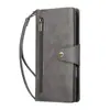 Adequado para Capa de Celular de Couro Estilo Zíper com Fivela de Rebite Apple 17E iPhone 17/Air/16/15 com Porta-Cartão