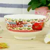 Tigela infantil de porcelana tipo melamina anti-queda resistente ao calor melamina tigela redonda de 5 polegadas louça de desenho animado criativa utensílios domésticos diários